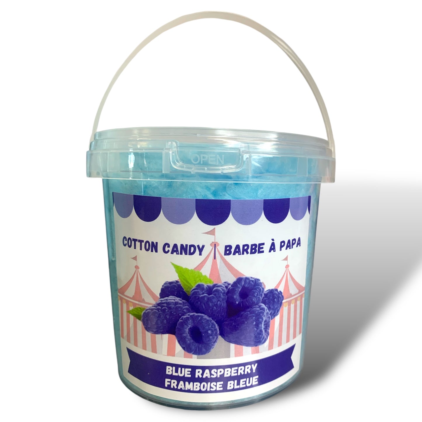 Cotton Candy 100X60g/case - Blue Raspberry