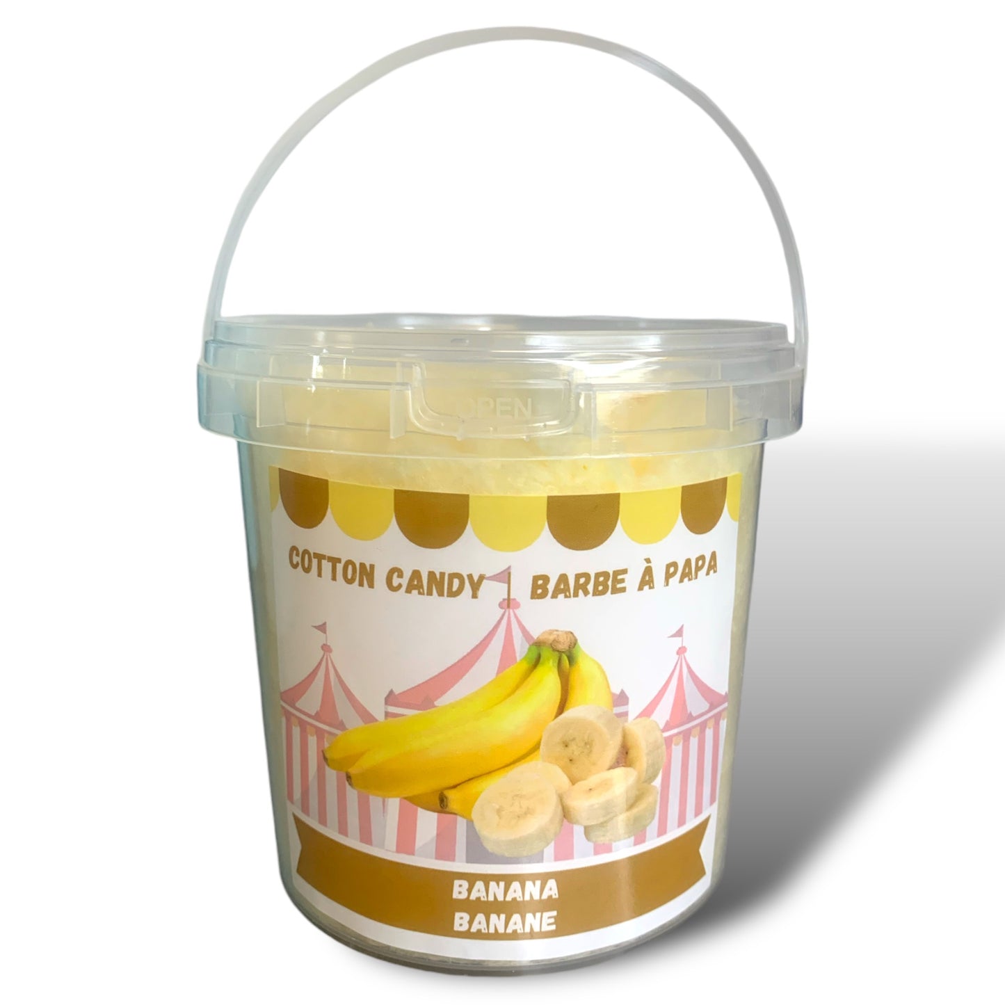 Cotton Candy 100X60g/case - Banana