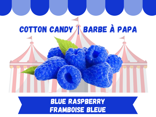 Cotton Candy 100X60g/case - Blue Raspberry