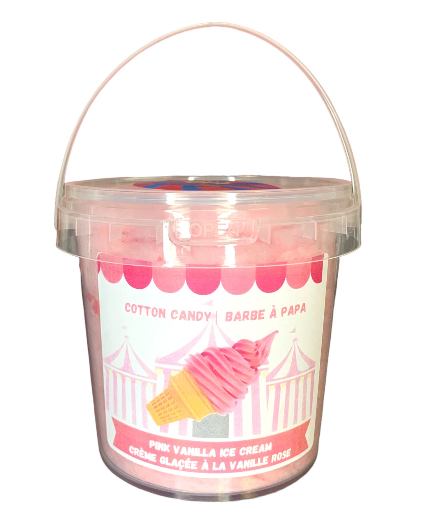 Cotton Candy 60g - Pink Vanilla ice cream