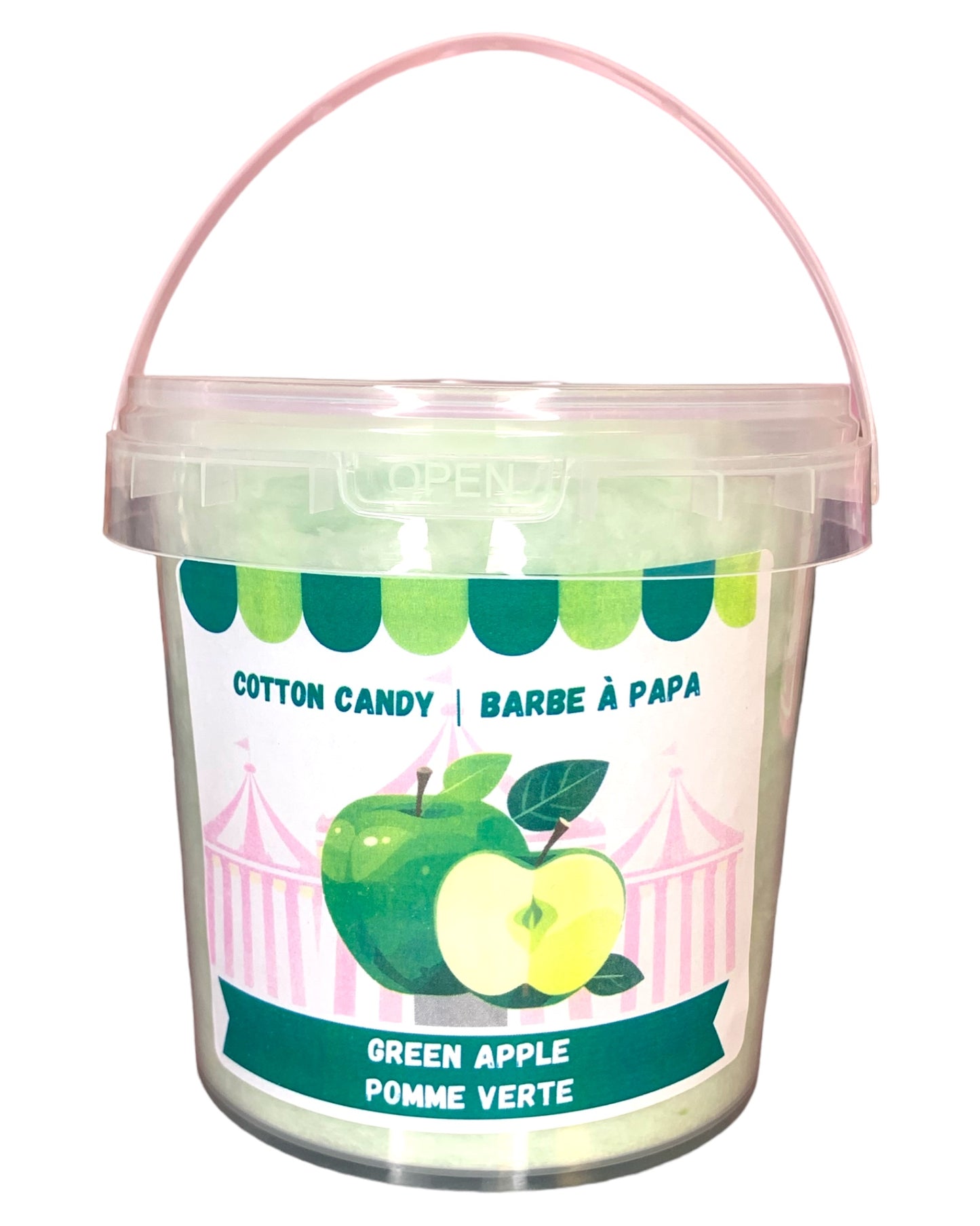 Cotton Candy 60g - Green Apple