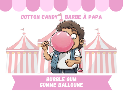 Cotton Candy 100X60g/case - Bubble Gum