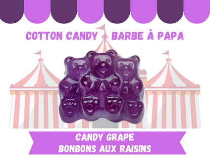 Cotton Candy 100X60g/case - candy grape