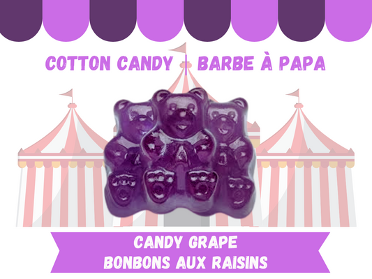 Cotton Candy 60g - candy grape